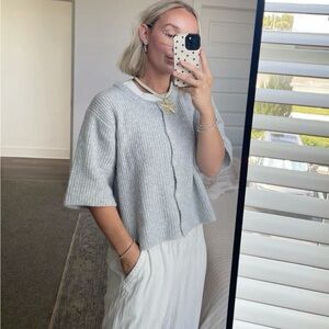 NWT AERIE SHORT SLEEVE CARDIGAN